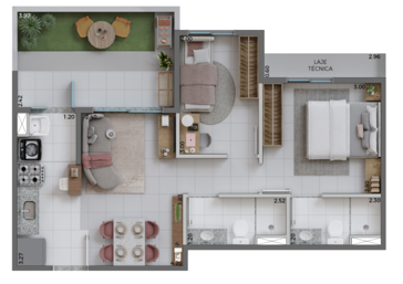 Planta Garden Meio
